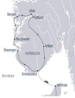 Routenkarte Herrliches Südschweden Routenkarte Herrliches Südschweden